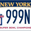 Are You Getting A Giants Super Bowl XLVI License Plate?